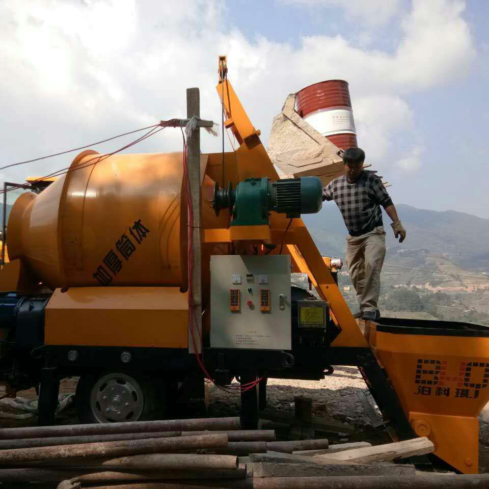 二次构造柱泵上料机的使用步骤是什么 施工原理