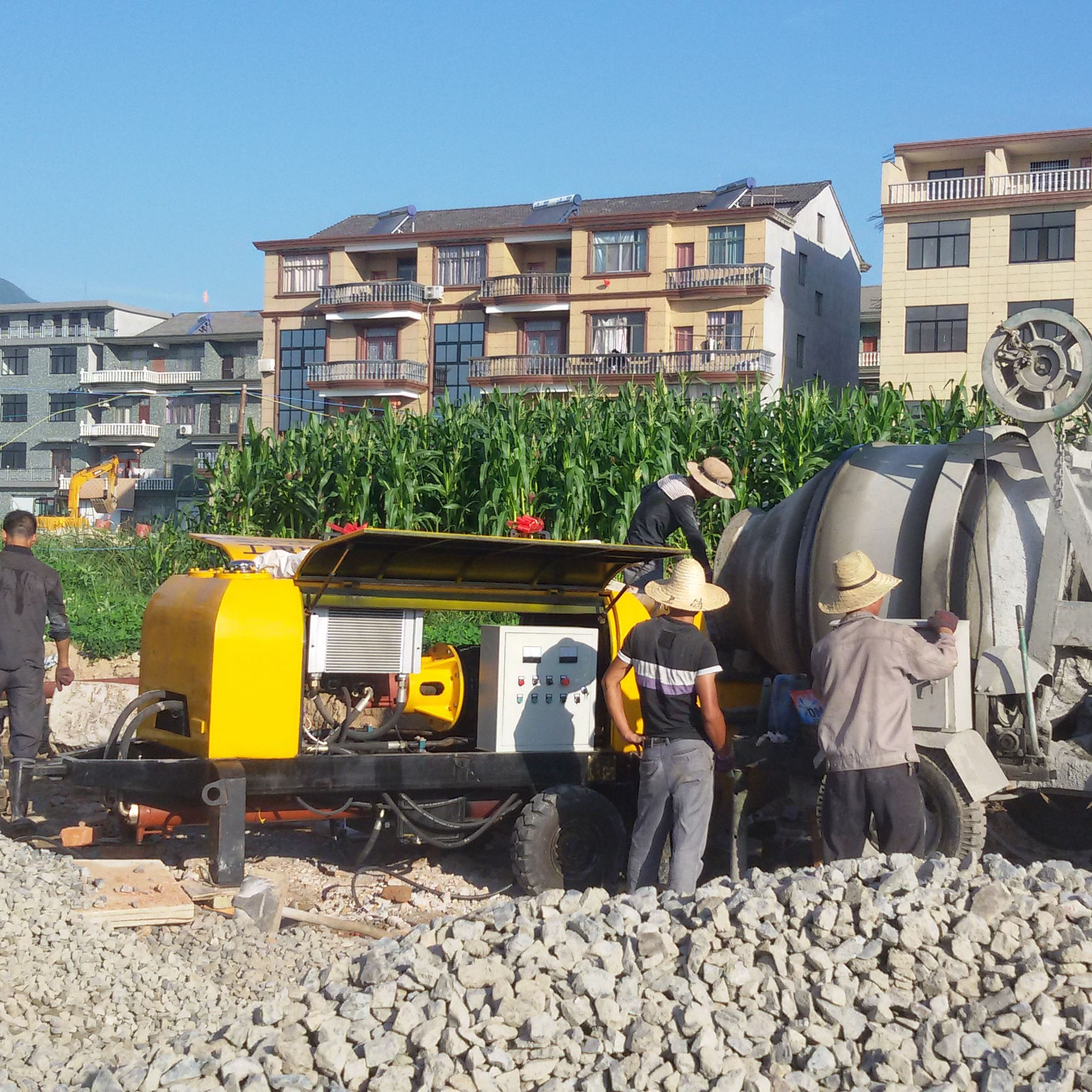 液压二次构造柱泵操作中应该注意什么技巧 特点