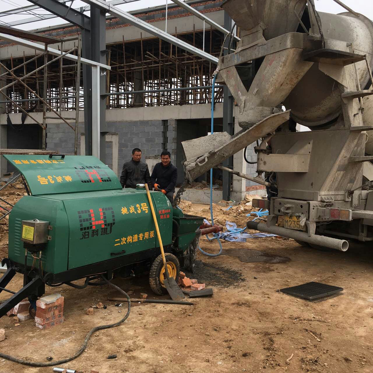 二次结构泵浇筑泵性能特点是什么 优势范围